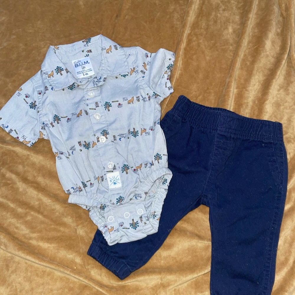 Two piece set for special occasions